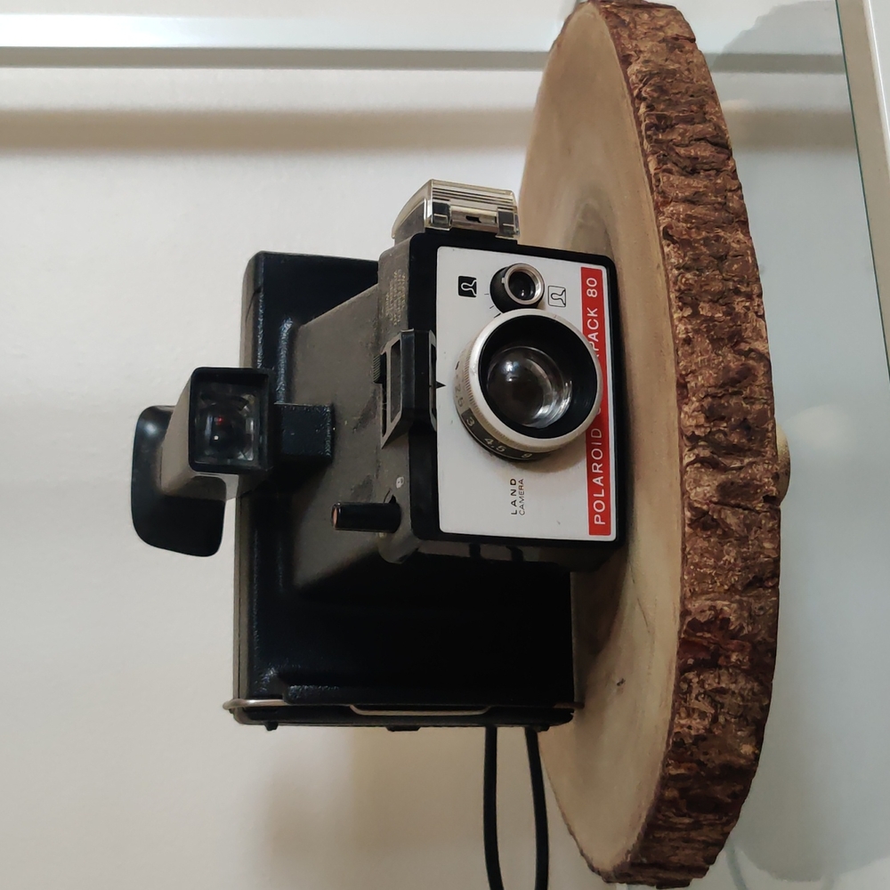 Vintage polaroid camera